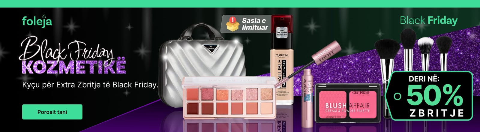 Banner-foleja kozmetikee-webb